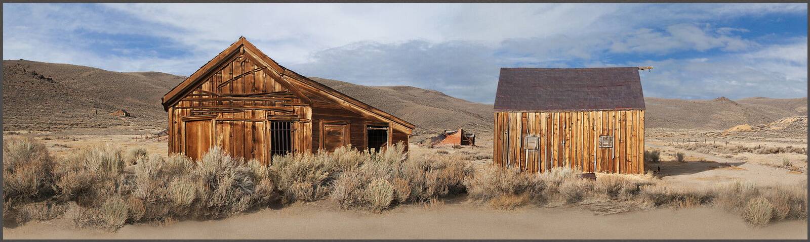 Bodie, California, King St. by Larry Yust - Limited Edition. Edition of: 150. Signed.