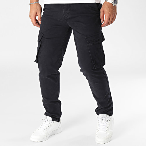Pantalon Cargo Bleu Marine