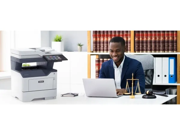 Xerox VersaLink B415V_DN - Multifunktionsprinter - S/H - laser - Legal (216 x 356 mm) (original) - Legal (medie) - op til 50 spm (kopiering) - op til 50 spm (udskriver) - 650 ark - 33.6 Kbps - Gigabit LAN, USB 2.0, USB vært, NFC - Green World Allianc