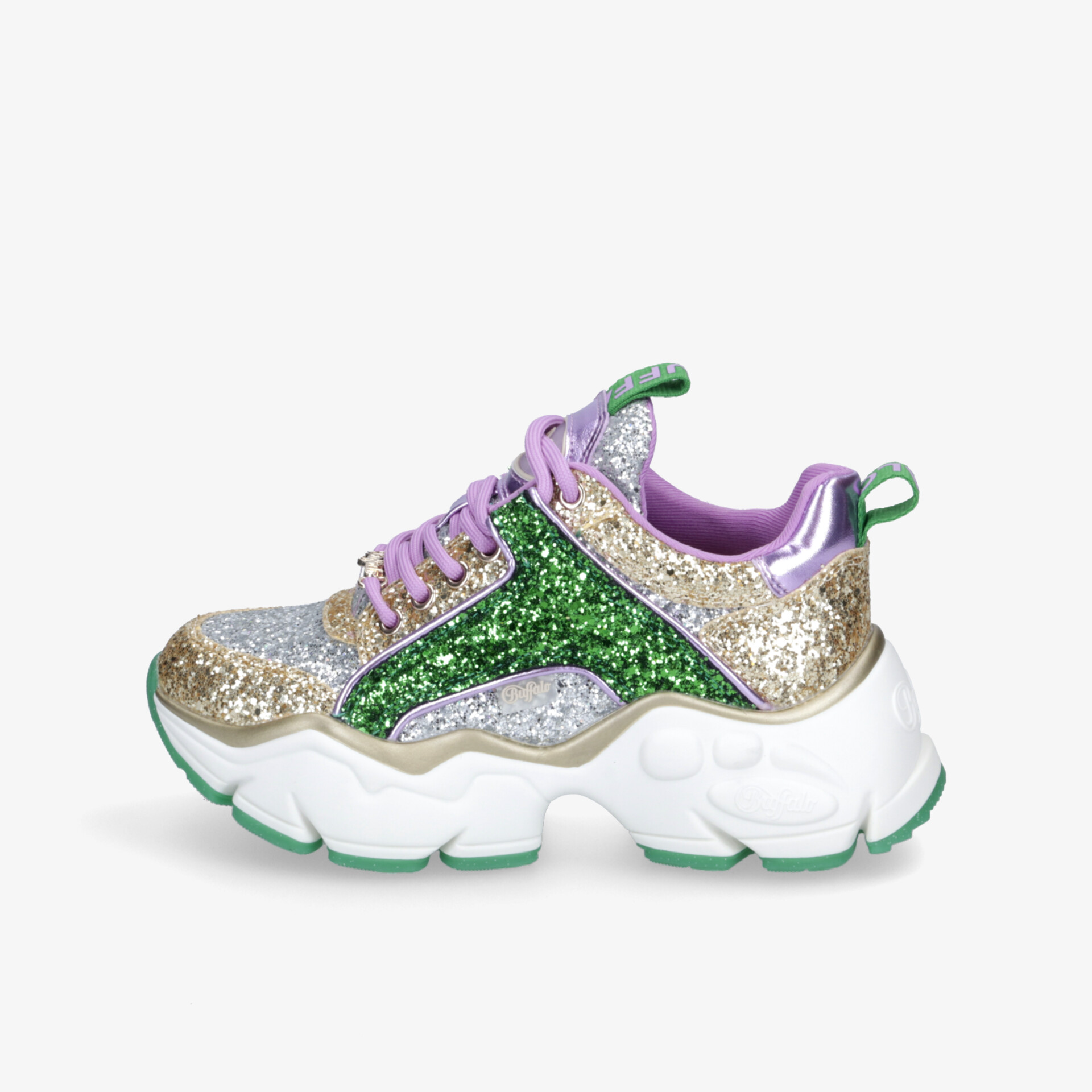 Buffalo Damen Plateau Sneaker mehrfarbig