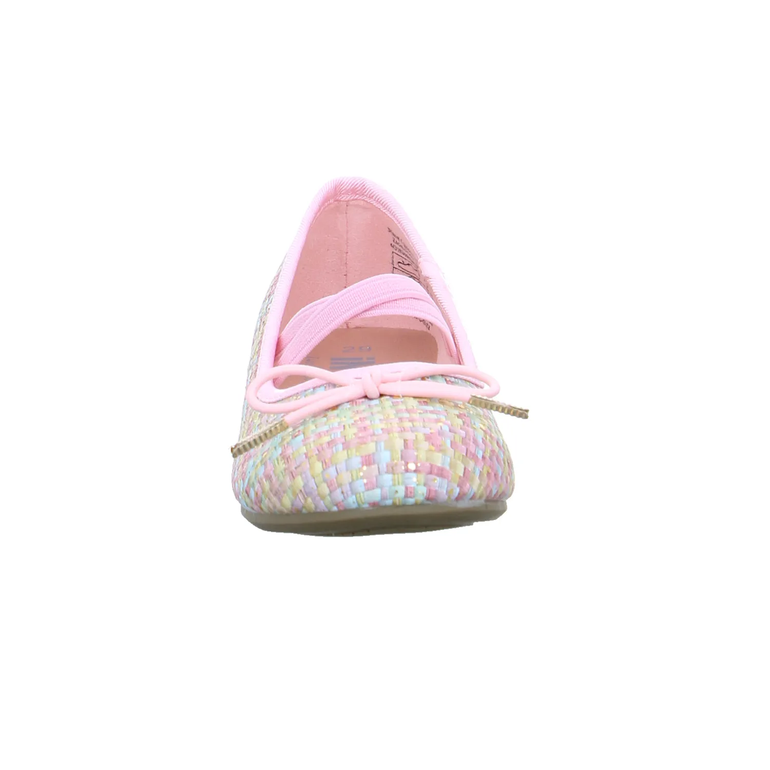 INDIGO Mädchen-Ballerina Multicolor Textil  Festlicher Schuh
