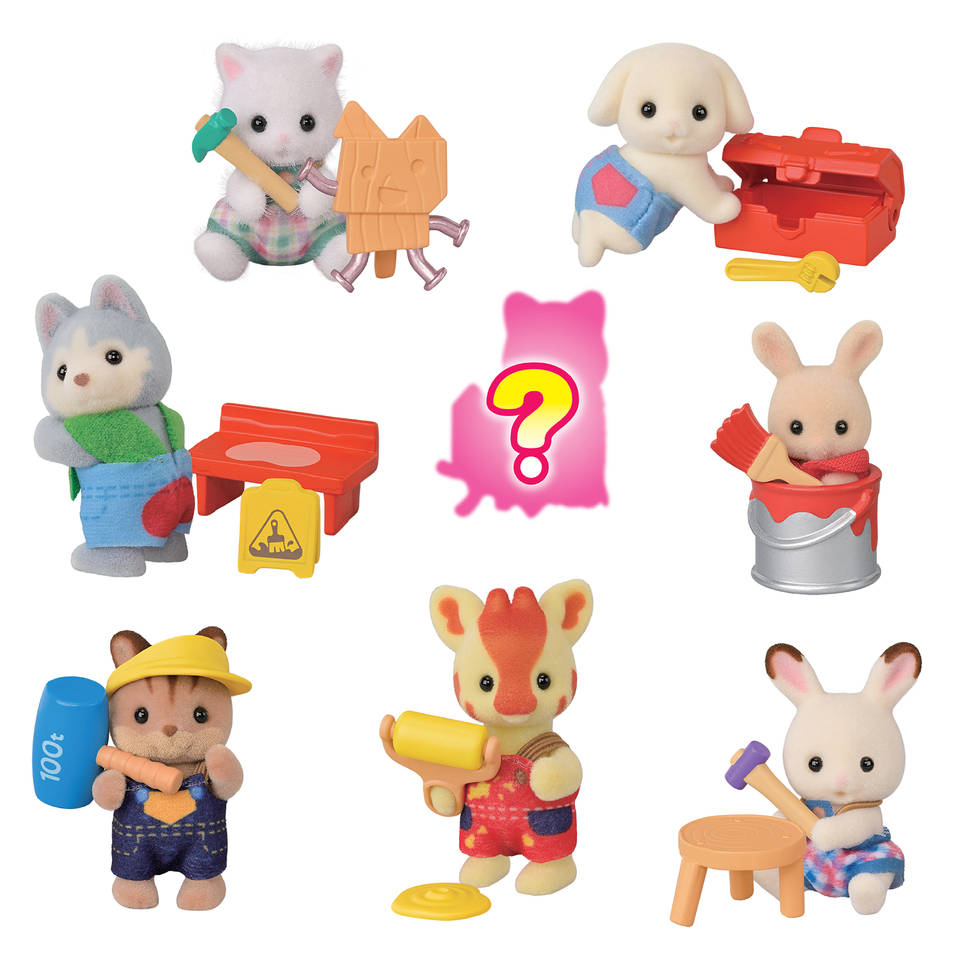 Sylvanian Families verrassingszakje baby bouwers 5838