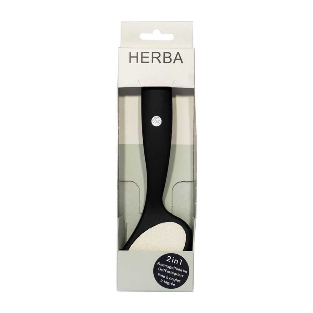 HERBA Keramikhornhautfeile Softtouch<br>1 Stück, 2in1