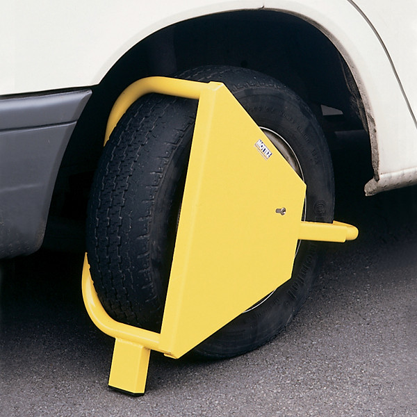 Antivol bloque-roue pour camionnette