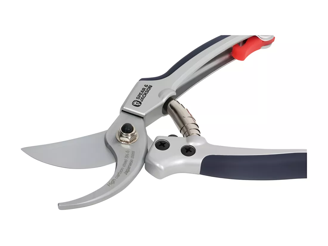 Sécateur bimatière en acier et aluminium 20 cm