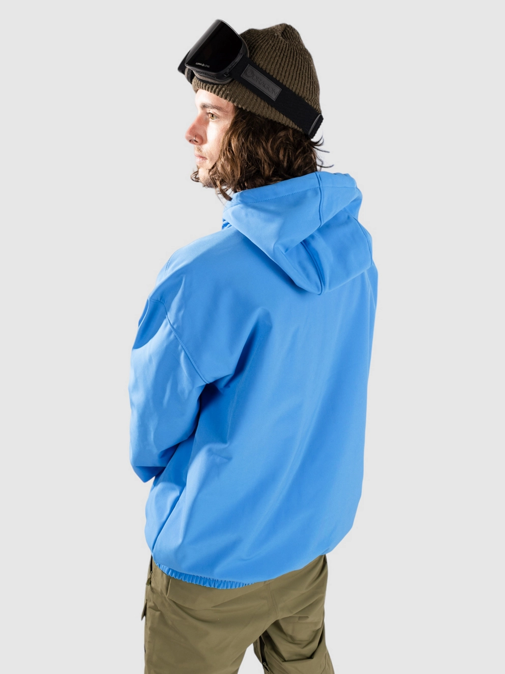 Beyond Medals Softshell Shred Hoodie blue