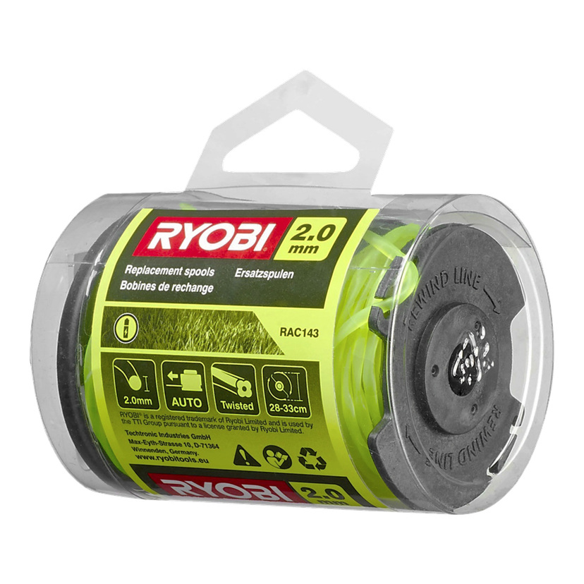 Trimmerspoler 7 m x Ø2 mm