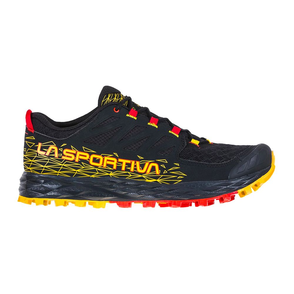 La Sportiva LYCAN II - Chaussures trail Homme black/yellow