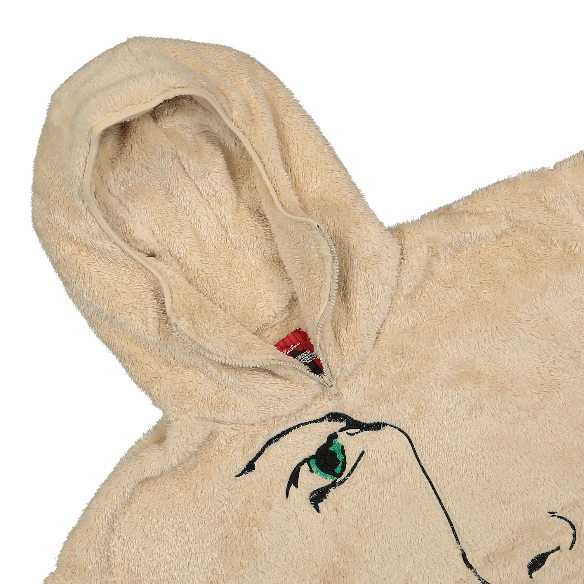 Kidsuper Studios<br>Embroidered Fleece 3/4 Zip