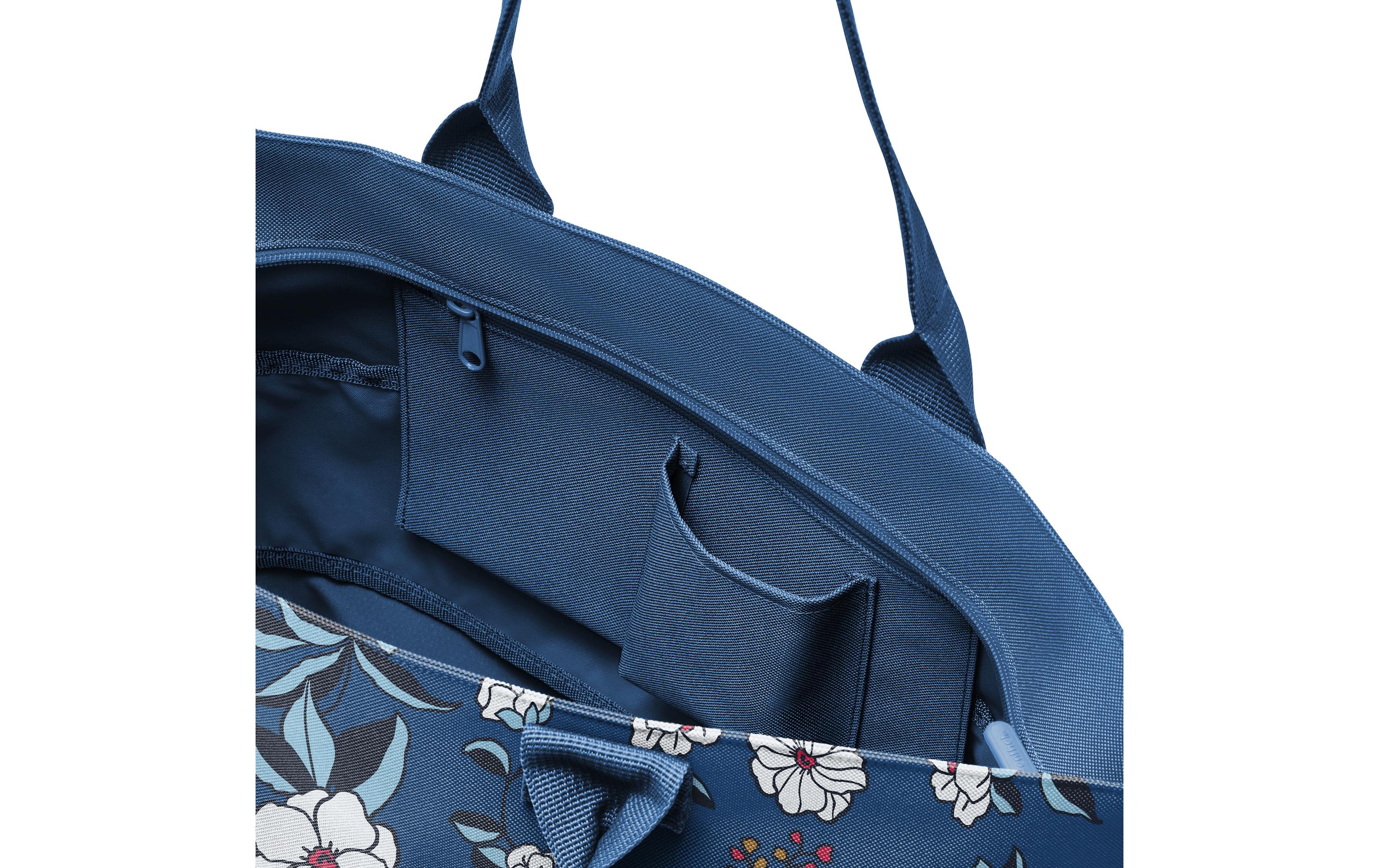 Tasche Shopper e1 Garden BlueSchultertasche für den täglichen Einkauf