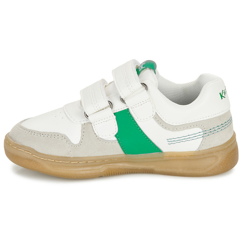 Kickers - KALIDO - Blanc / Gris / Vert