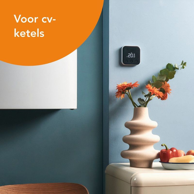 tado° - Slimme Thermostaat X - Smart Thermostaat - Zwart/Wit - Bedrade Variant