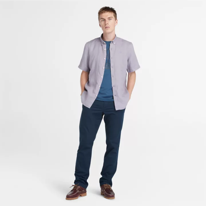 Chino stretch Squam Lake pour homme en bleu marine