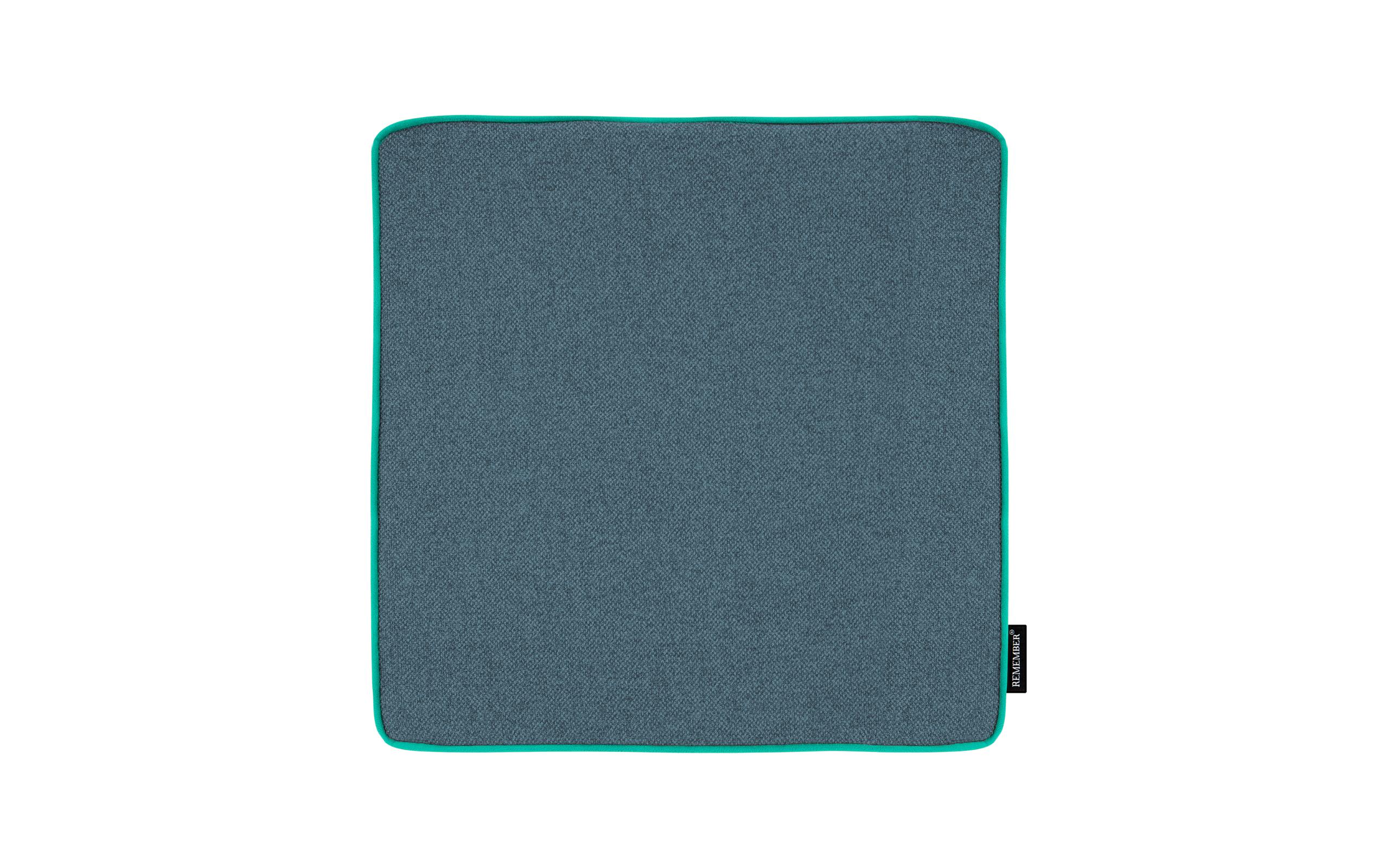 Sitzkissen Blueberry 40 x 40 cm, Grün / GrauSitzkissen mit abnehmbarem Bezug