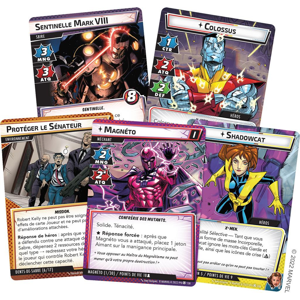Marvel Champions : Le Jeu de Cartes - La Genèse des Mutants