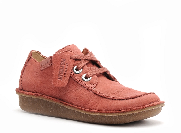Clarks basses femme funny dream rouge