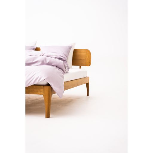 Nordic Weaving Bambus Kuvertlagen, Hvid, 90x200 cm