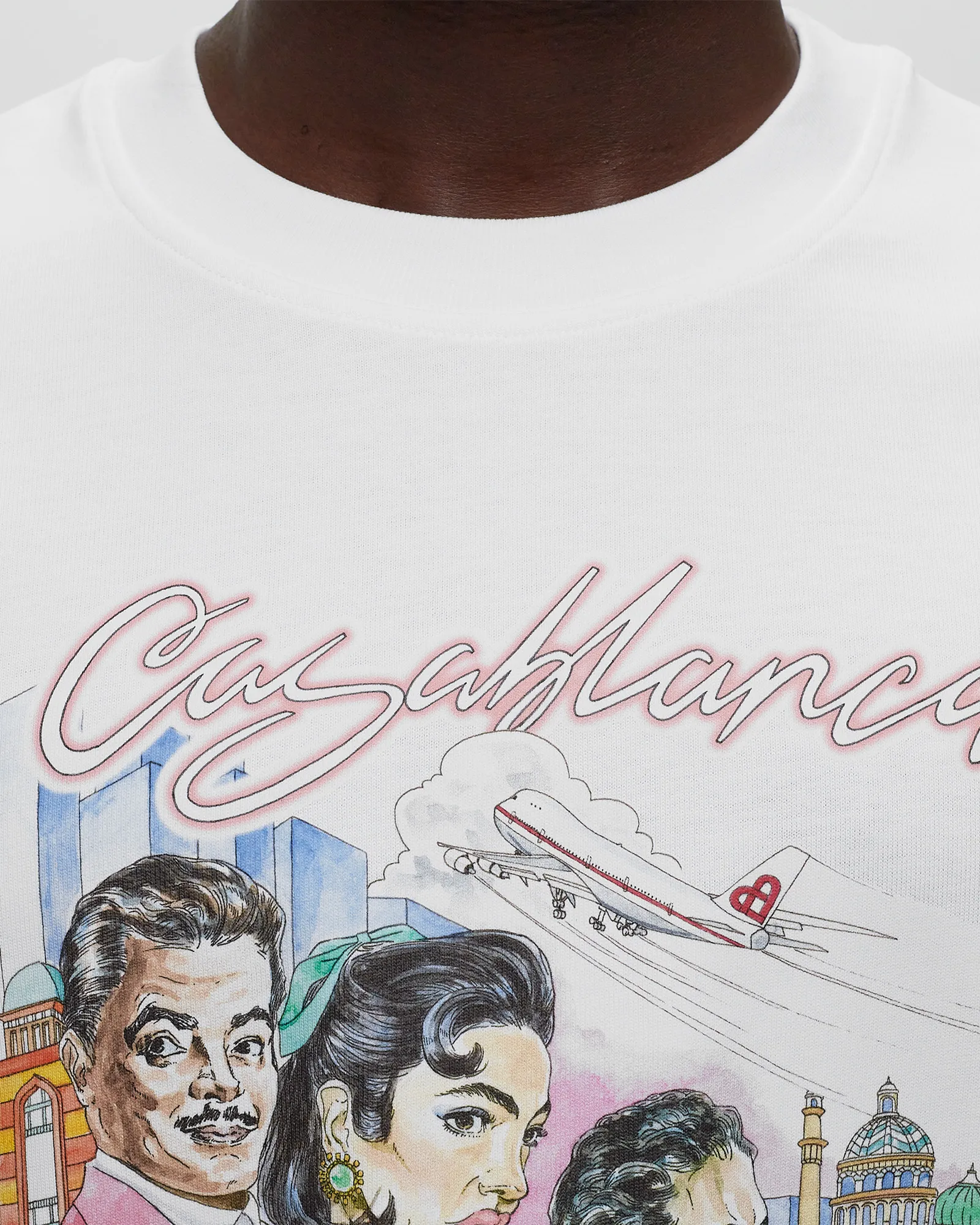 Casablanca LA LIAISON PRINTED T-SHIRT