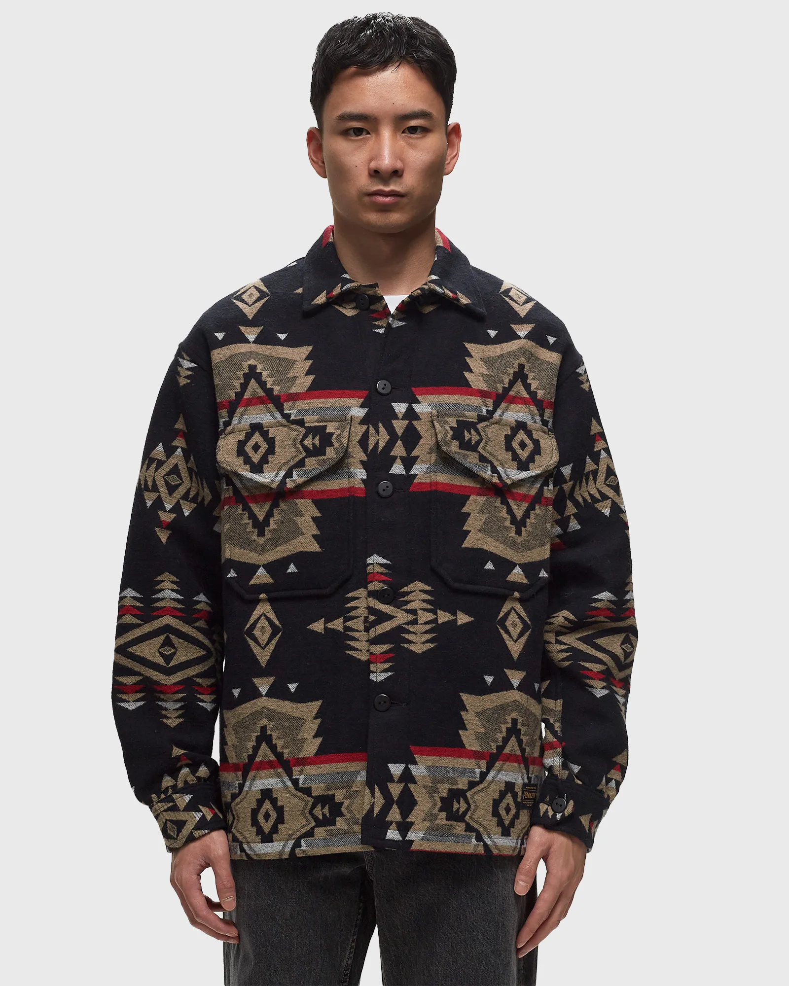 Pendleton CPO JACKET BLACK HARDING