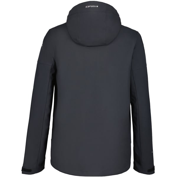 Softshell randonnée ICEPEAK BARMSTEDT SOFTSHELL JACKET ANTHRACITE