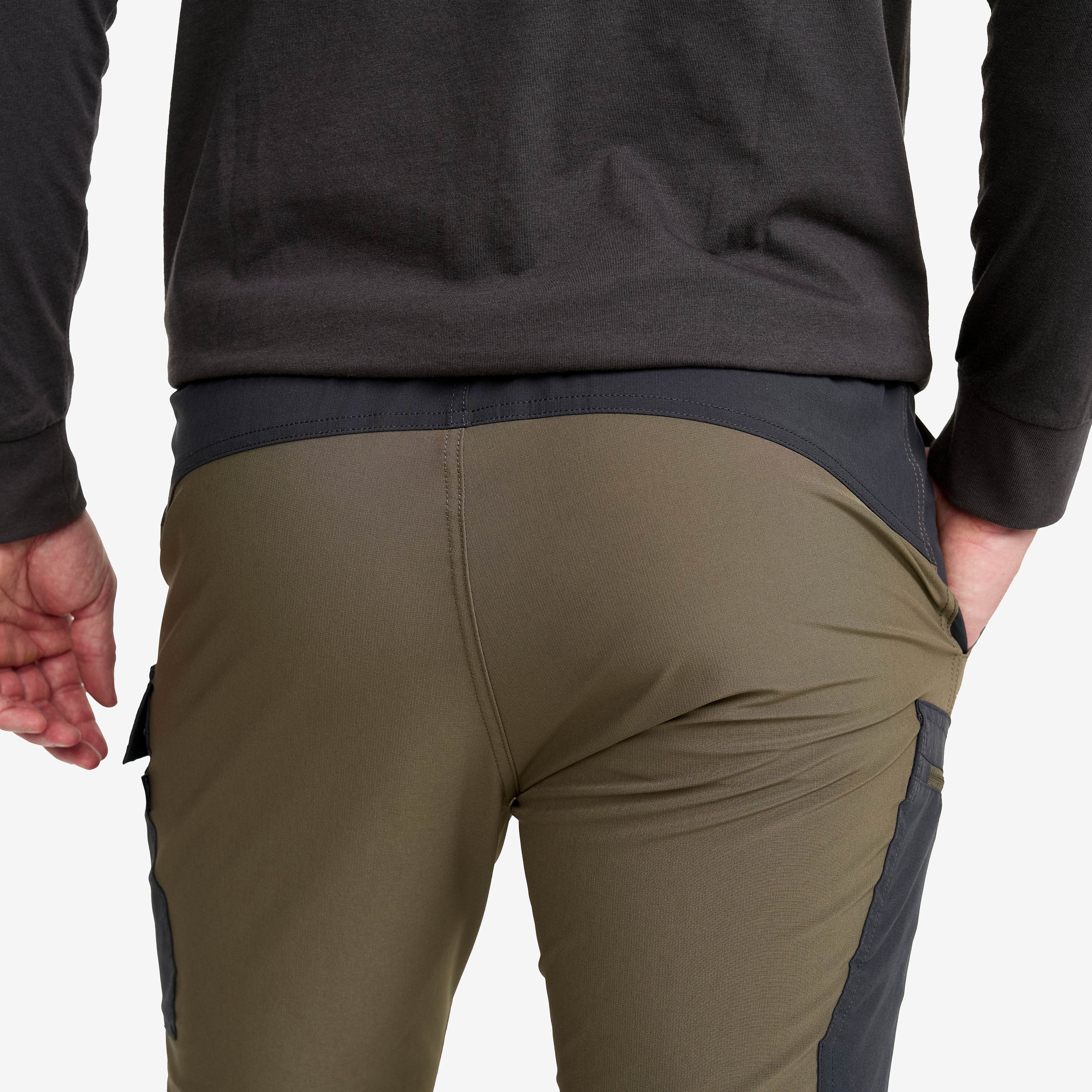 Verge Stretch Cargo Pants Herre Light Moss Gray/Anthracite
