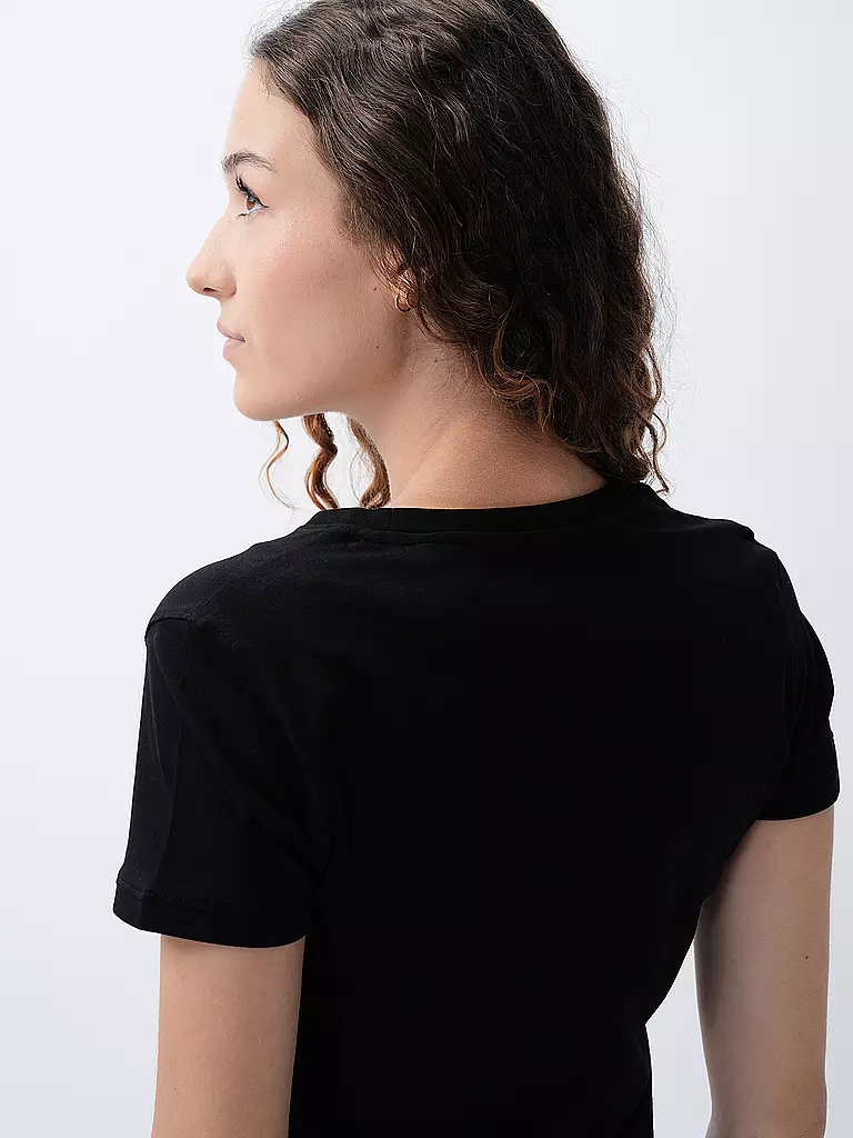 GUESS T-Shirt schwarz