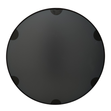 Spiegel Beau rond zwart 120 cm