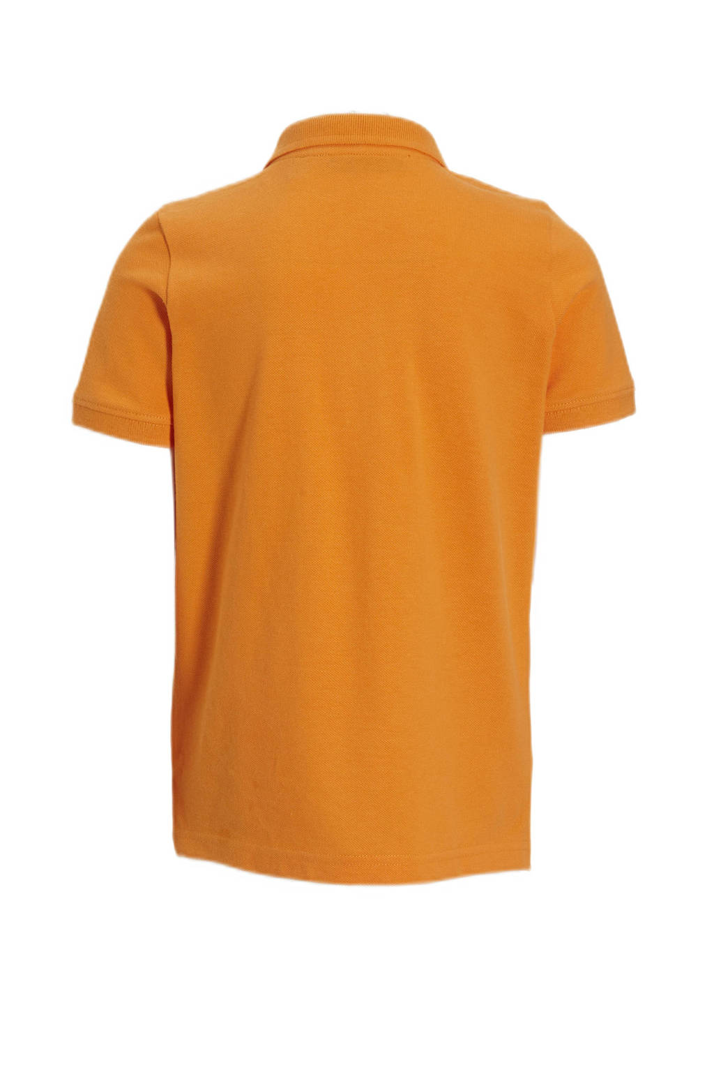 anytime piqué polo oranje