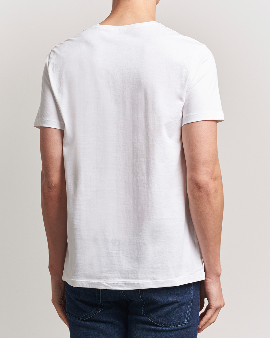 BOSS BLACK 2-Pack Relaxed Fit V-Neck T-Shirt White