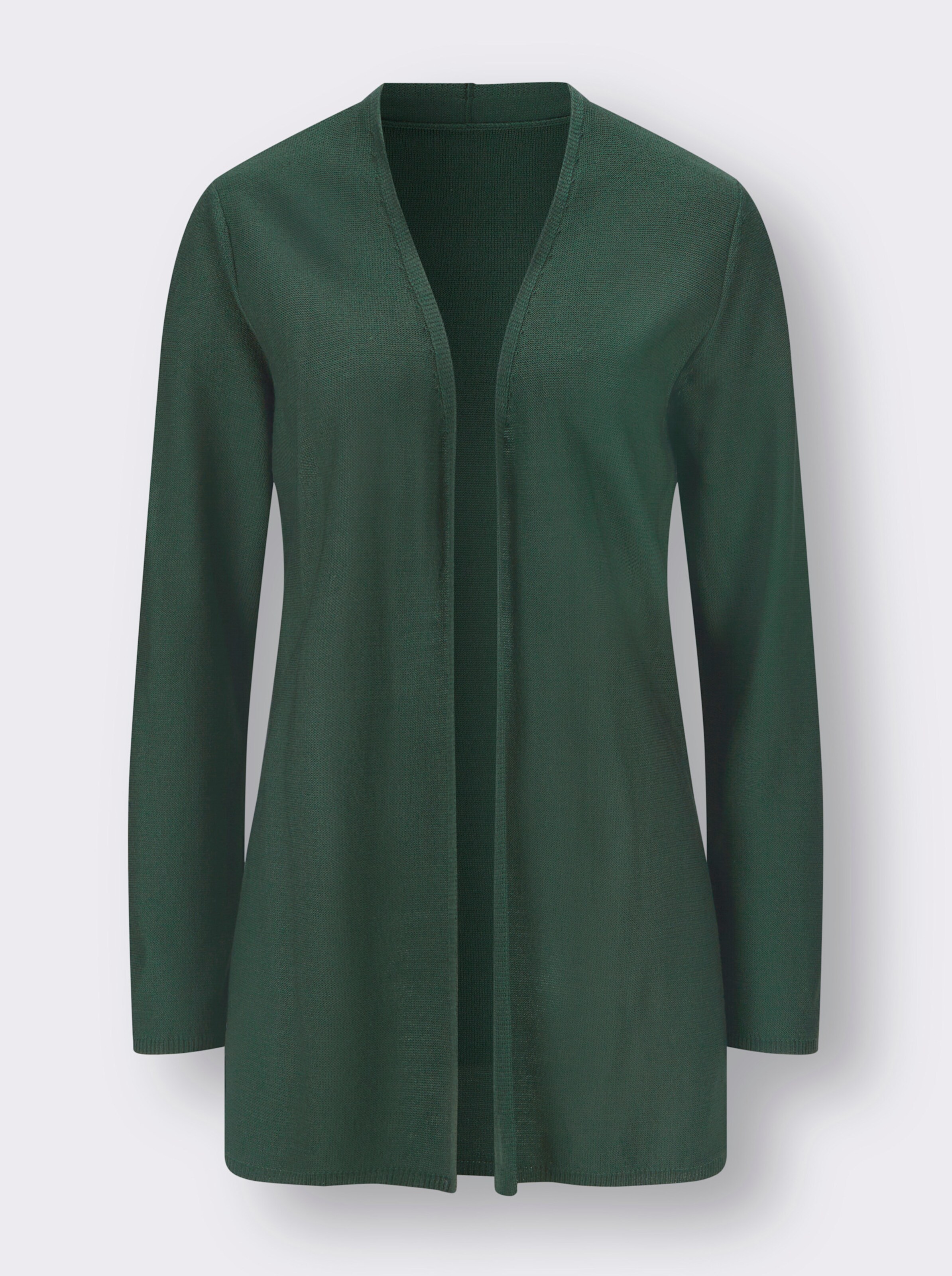 Long-Strickjacke