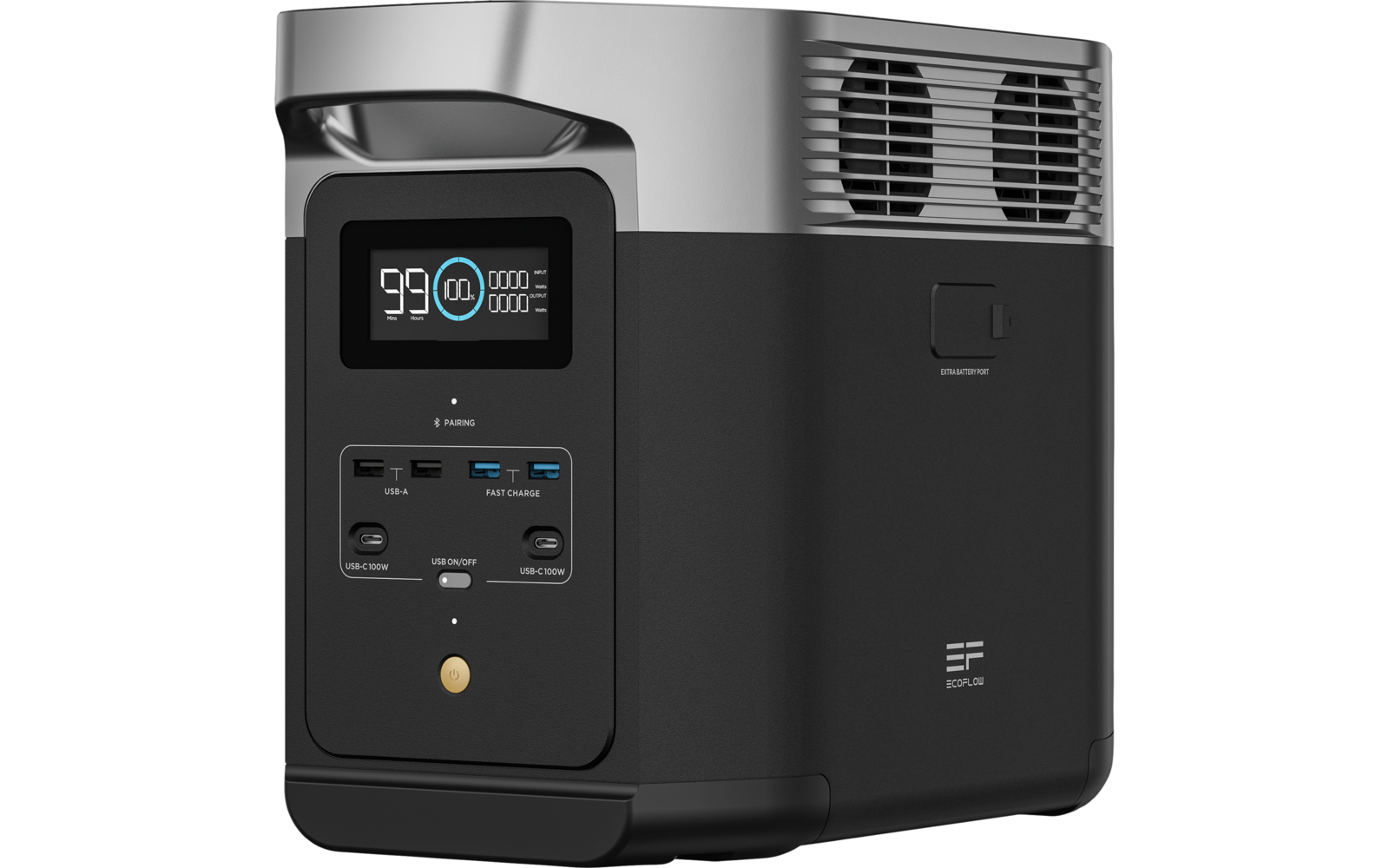 EcoFlow Delta 2 Tragbare Powerstation 1 kWh 1.800 W