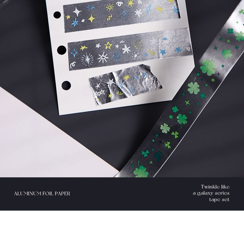 JIMO - Print Metallic Masking Tape (Diverse ontwerpen)