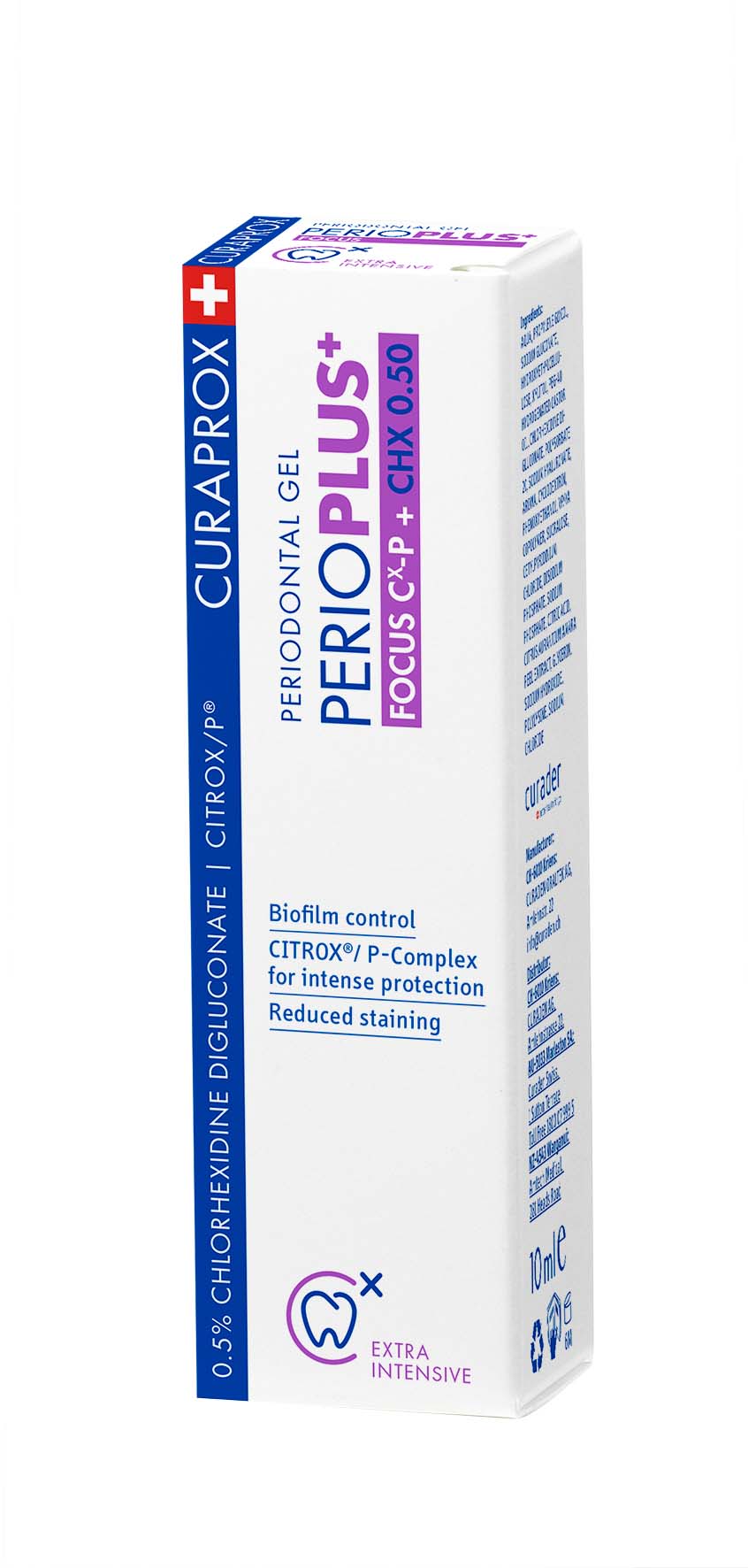CURAPROX Perio Plus Focus CHX 0.5 %<br>10 ml, Tube, Gel