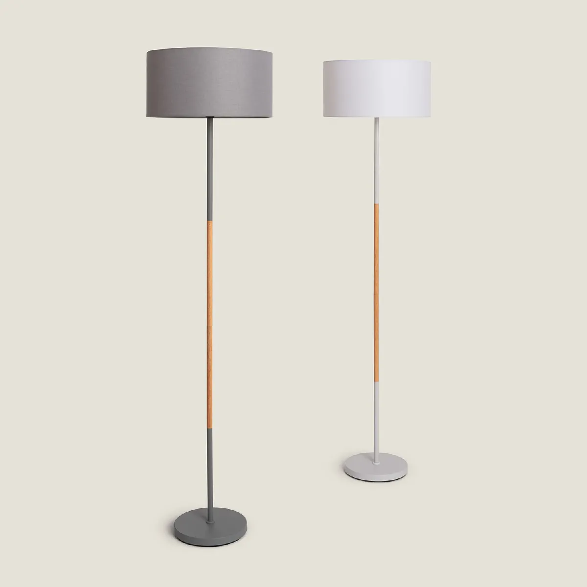 Ledkia Silinda Lampadaire WiFi - Blanc