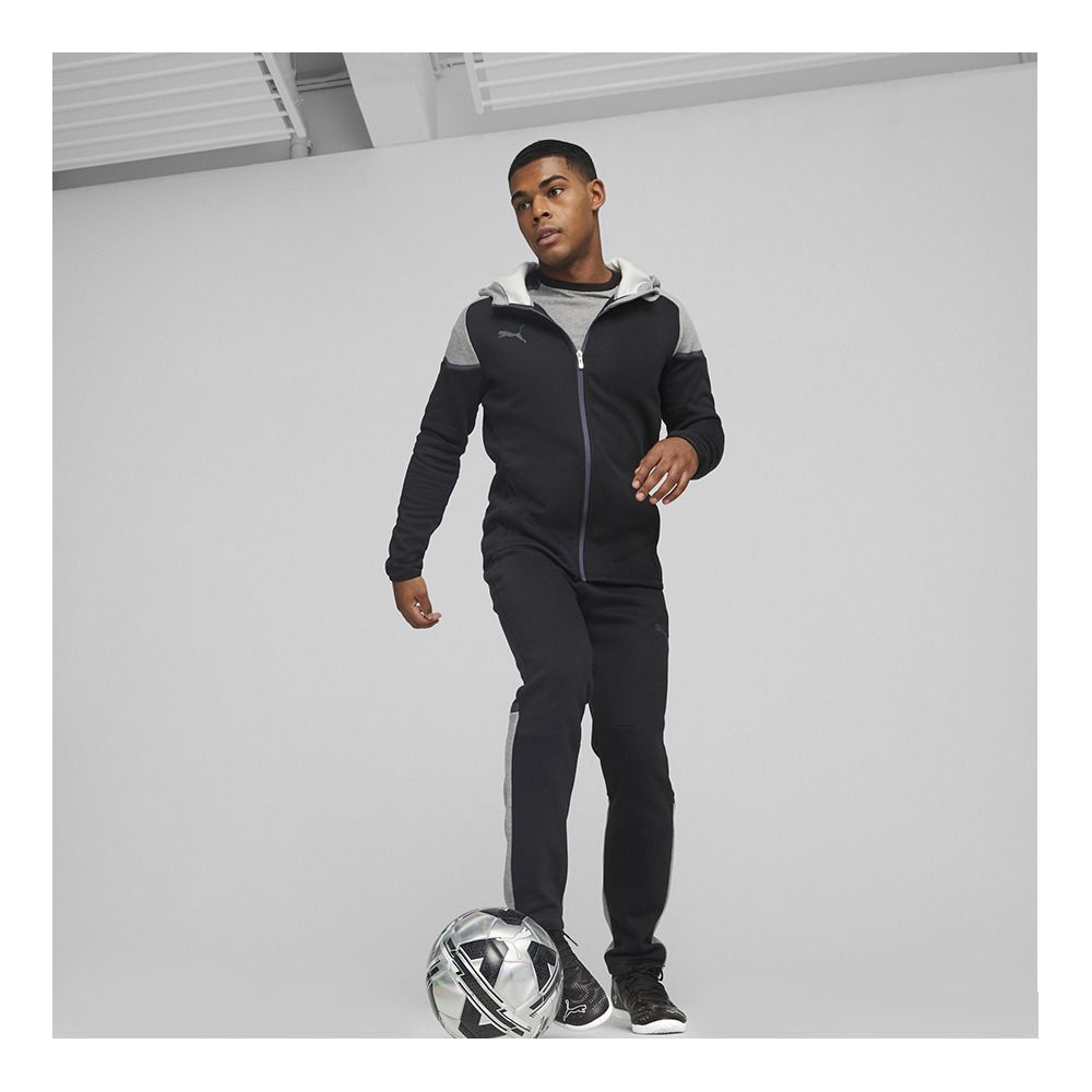 Puma TEAM CUP CASUALS - Sweat Homme puma black