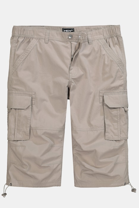 Men+ 3/4-Cargohose, Ripstop, teilelastischer Bund, bis 72