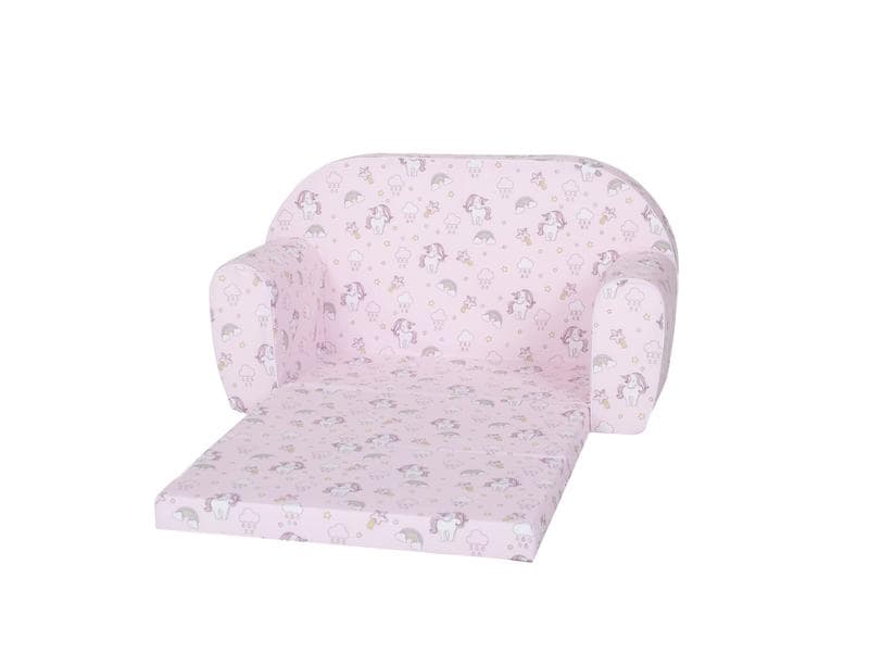 Knorrtoys Kindersofa Rainbow Unicorn Bequemes Kindersofa