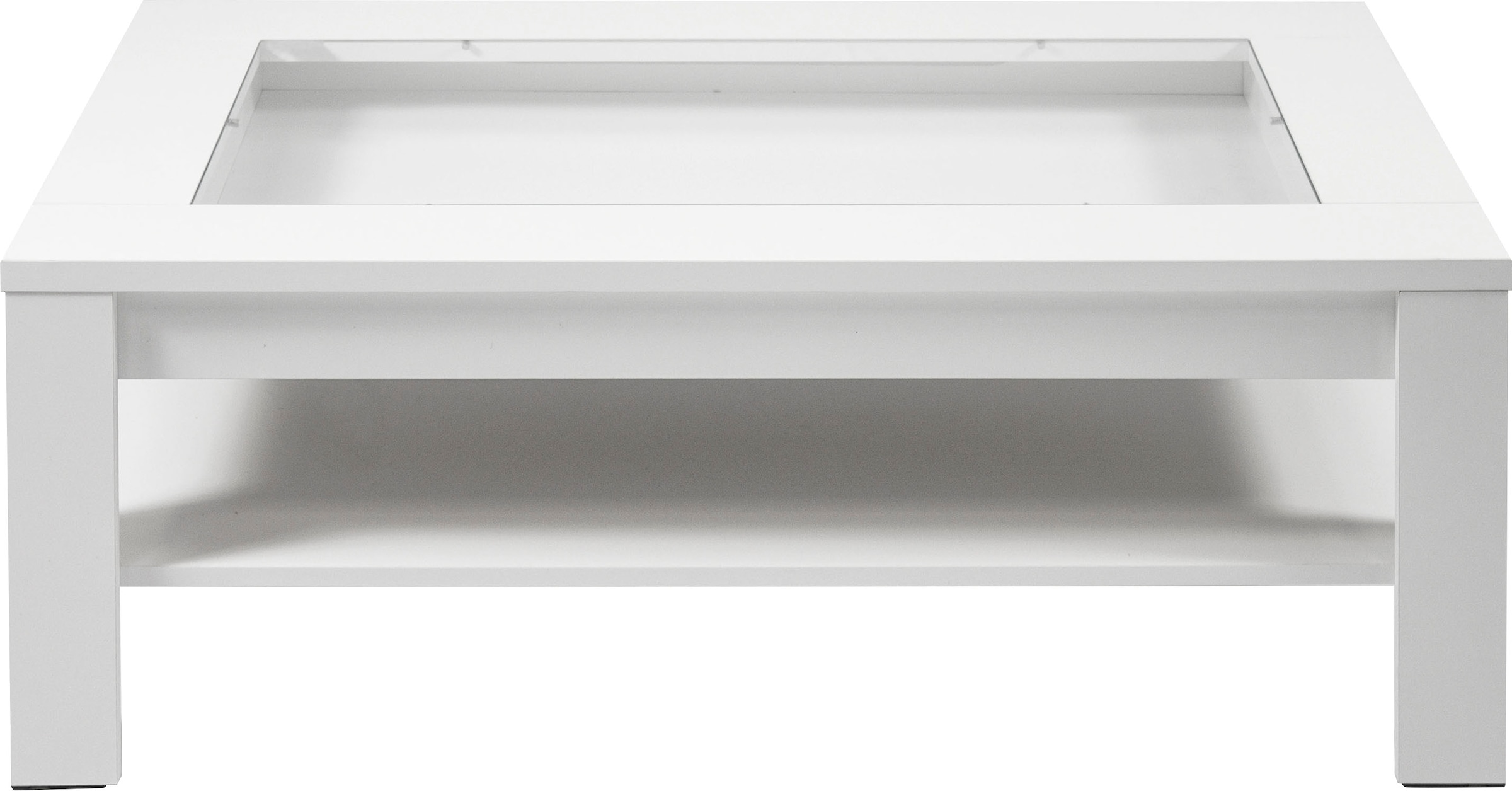 byLIVING Couchtisch »Ralph« Breite 110 cm, mit Glaseinsatz und Schubkasten