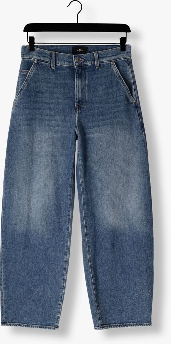 blauwe 7 for all mankind barrel jeans bonnie trouser