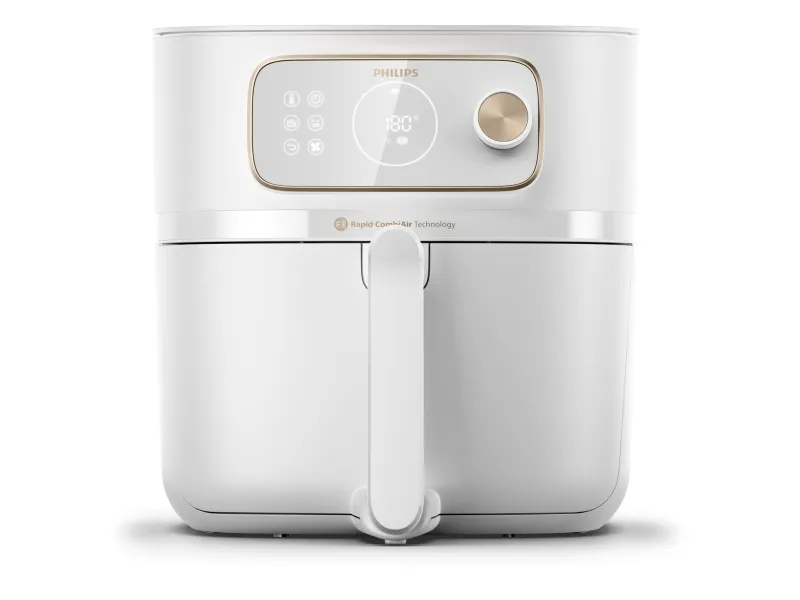 Philips 7000 series HD9876/25, Varmluftsteger, 8,3 L, 2 kg, Rapid Air, 7 person(er), Enkelt