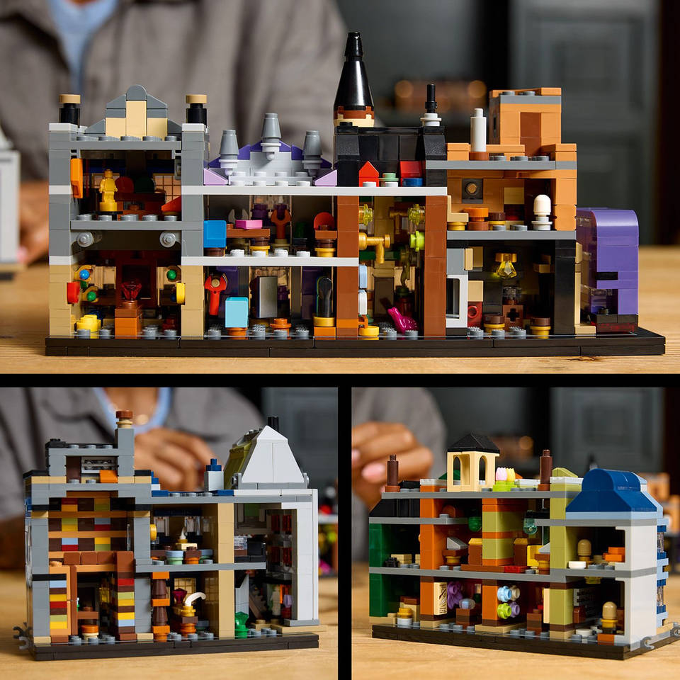 LEGO Harry Potter De Wegisweg tovenaarswinkels 76444
