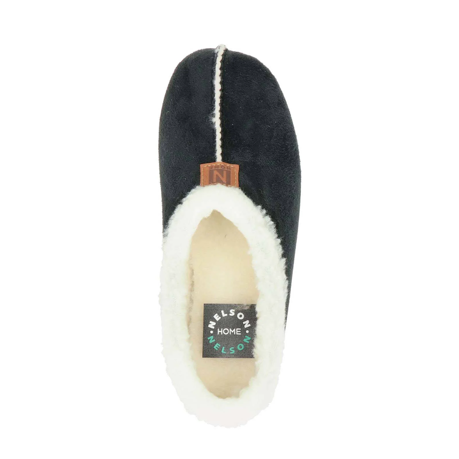 Nelson Home pantoffels zwart