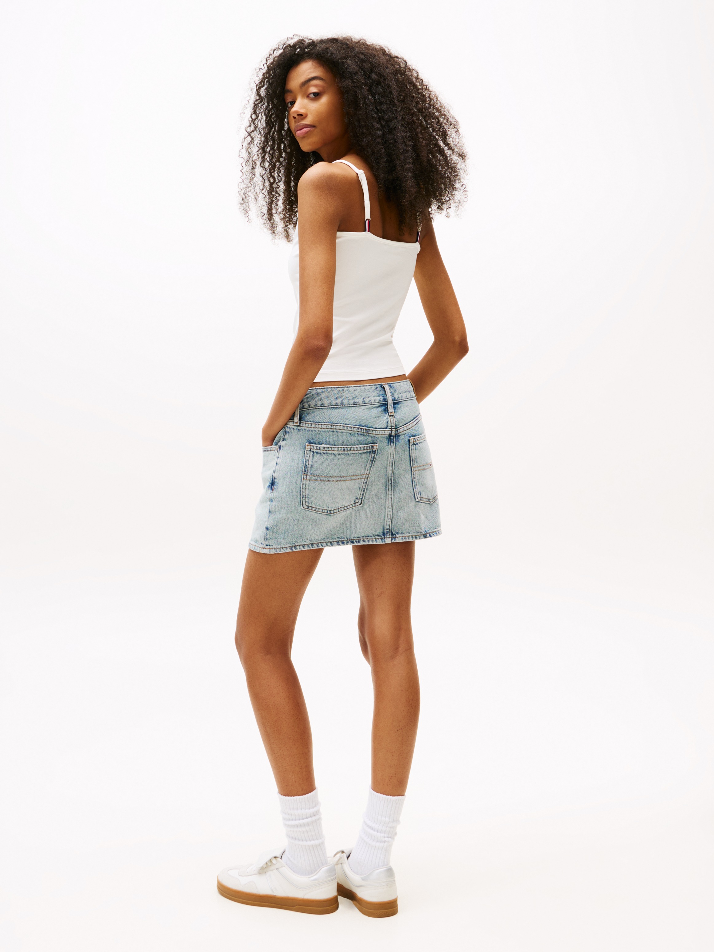 Tommy Jeans Curve Spaghettitop »TJW ESSENTIAL STRAP TOP EXT«, in Grossen Grössen, Spaghettiträger