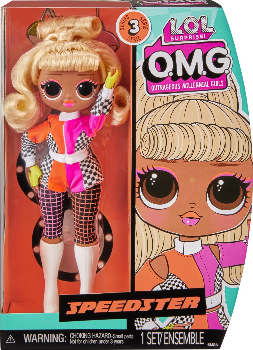 L.O.L. Surprise! Omg Dukke - Speedster - Series 3