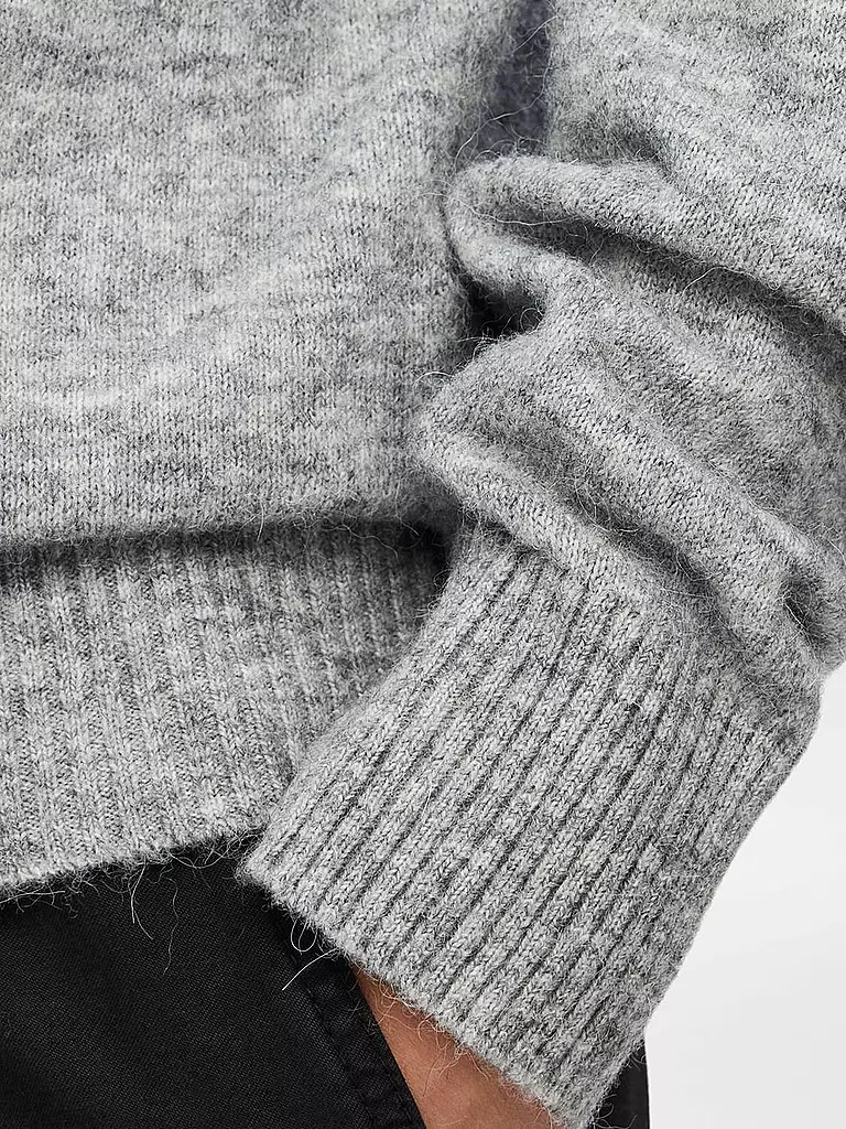 SELECTED Pullover SLHRAI  hellgrau