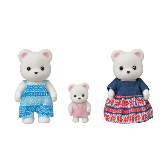 Sylvanian Families 5396 : La famille ours polaire