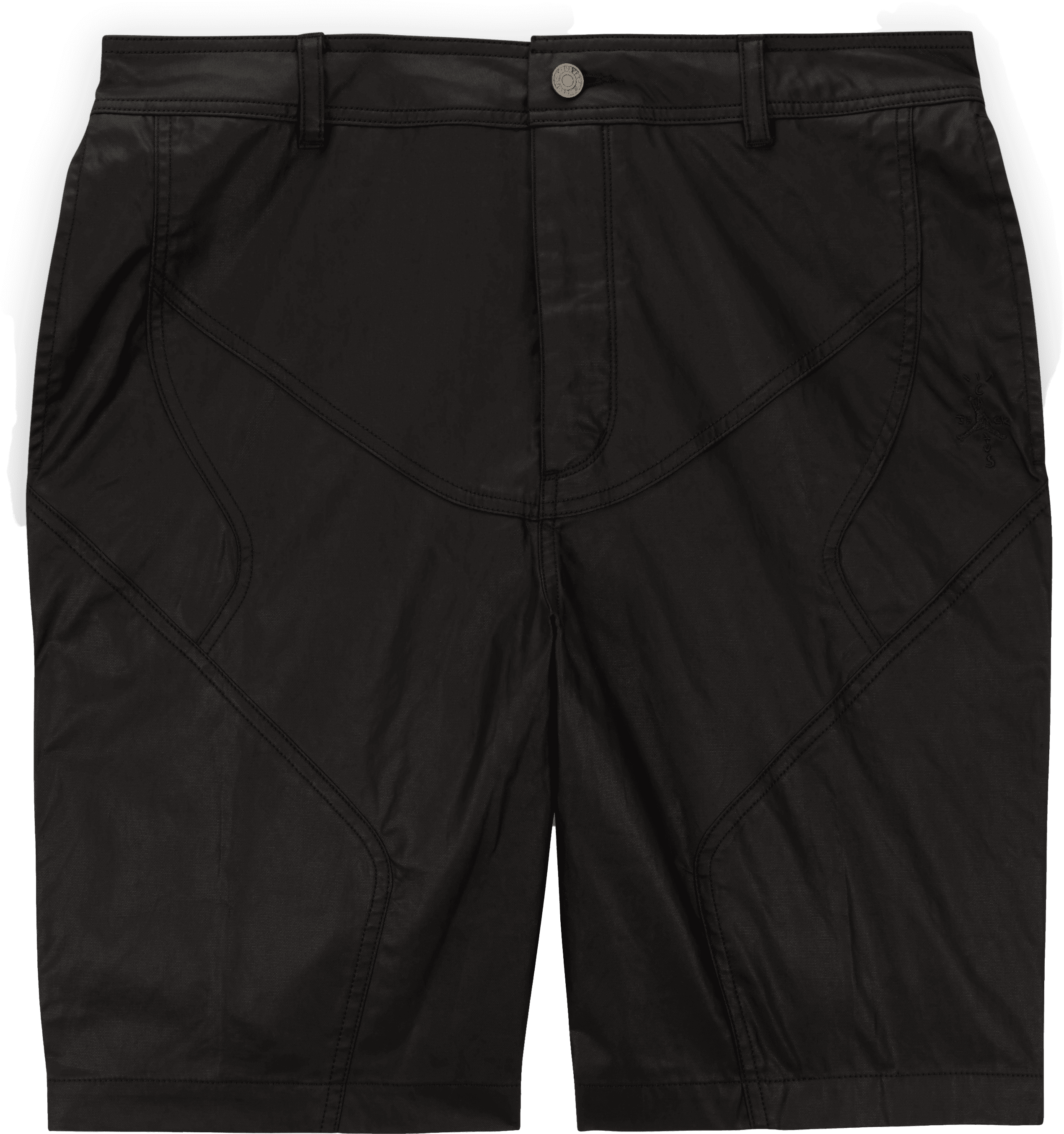 Jordan TS Waxed Short Schwarz F010