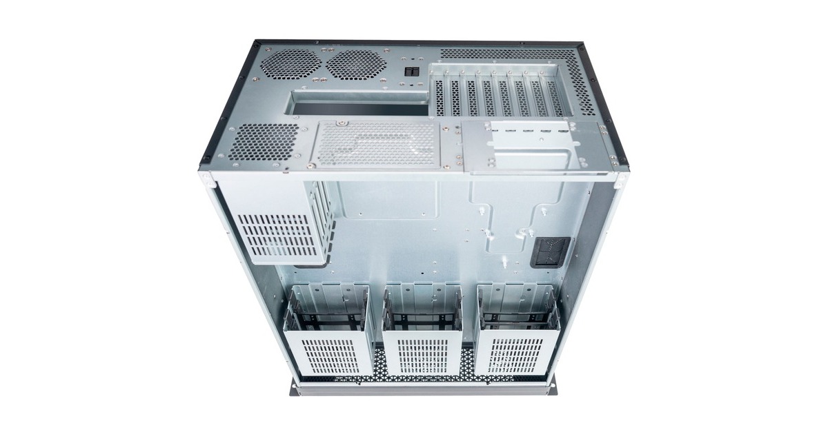 SilverStoneRM600 rack behuizing  (Zwart)