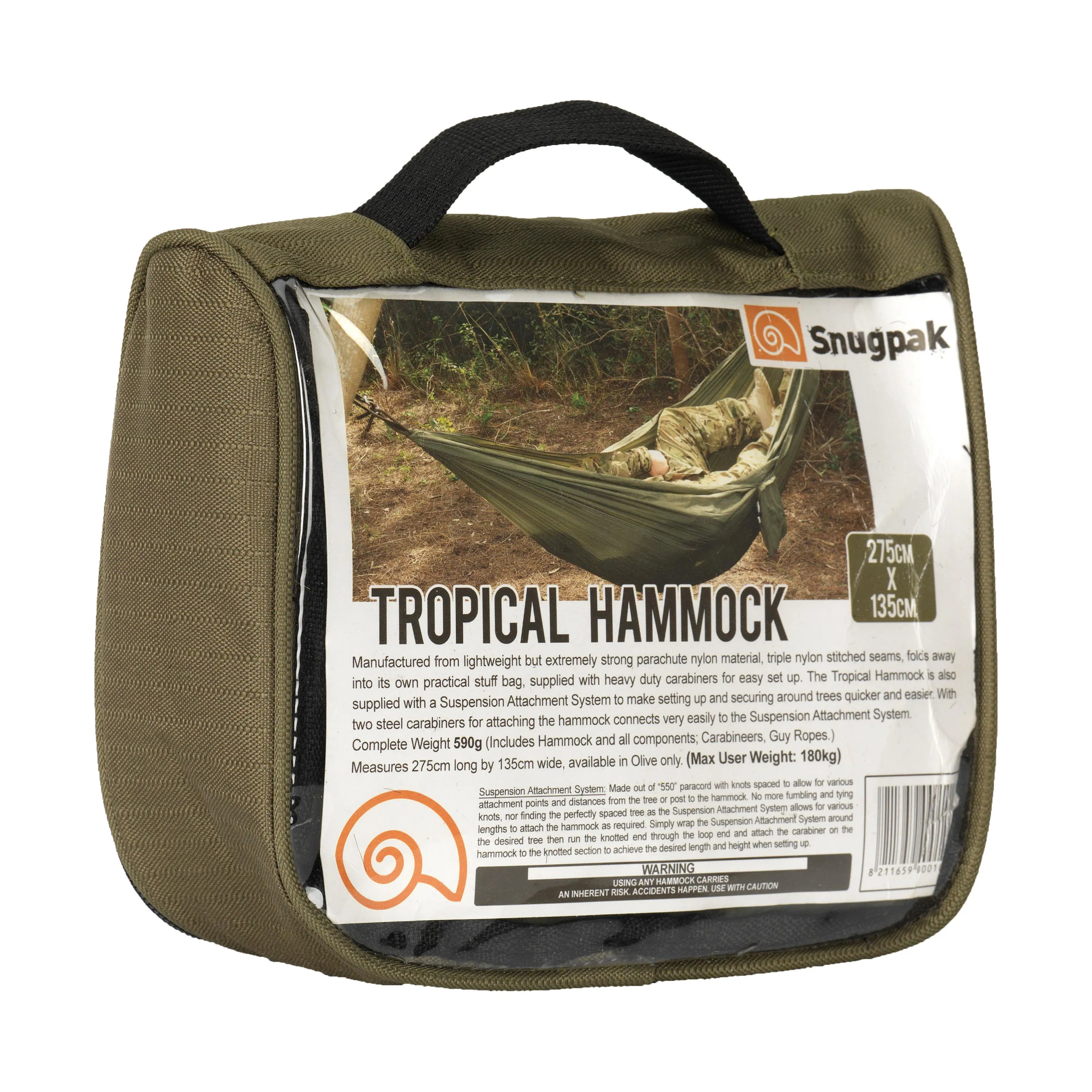 Snugpak -  Snugpak Hängematte Tropical oliv