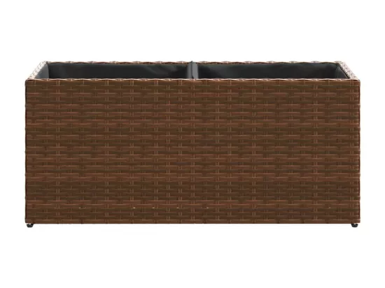 Jardinière bac lit surélevé résine marron 72 x 30 x 32 cm 02_0038081